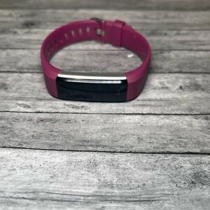 Fitness Tracker with Purple Band